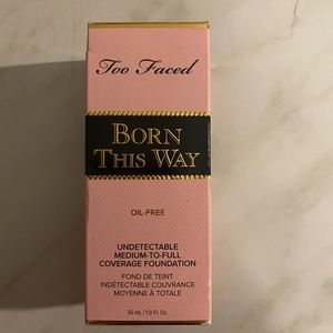 BRAND NEW Born This Way Foundation By Too Faced In The Shade Snow